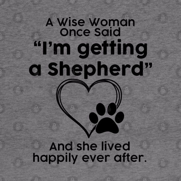 Shepherd crazy dog mom gift . Perfect present for mother dad friend him or her by SerenityByAlex